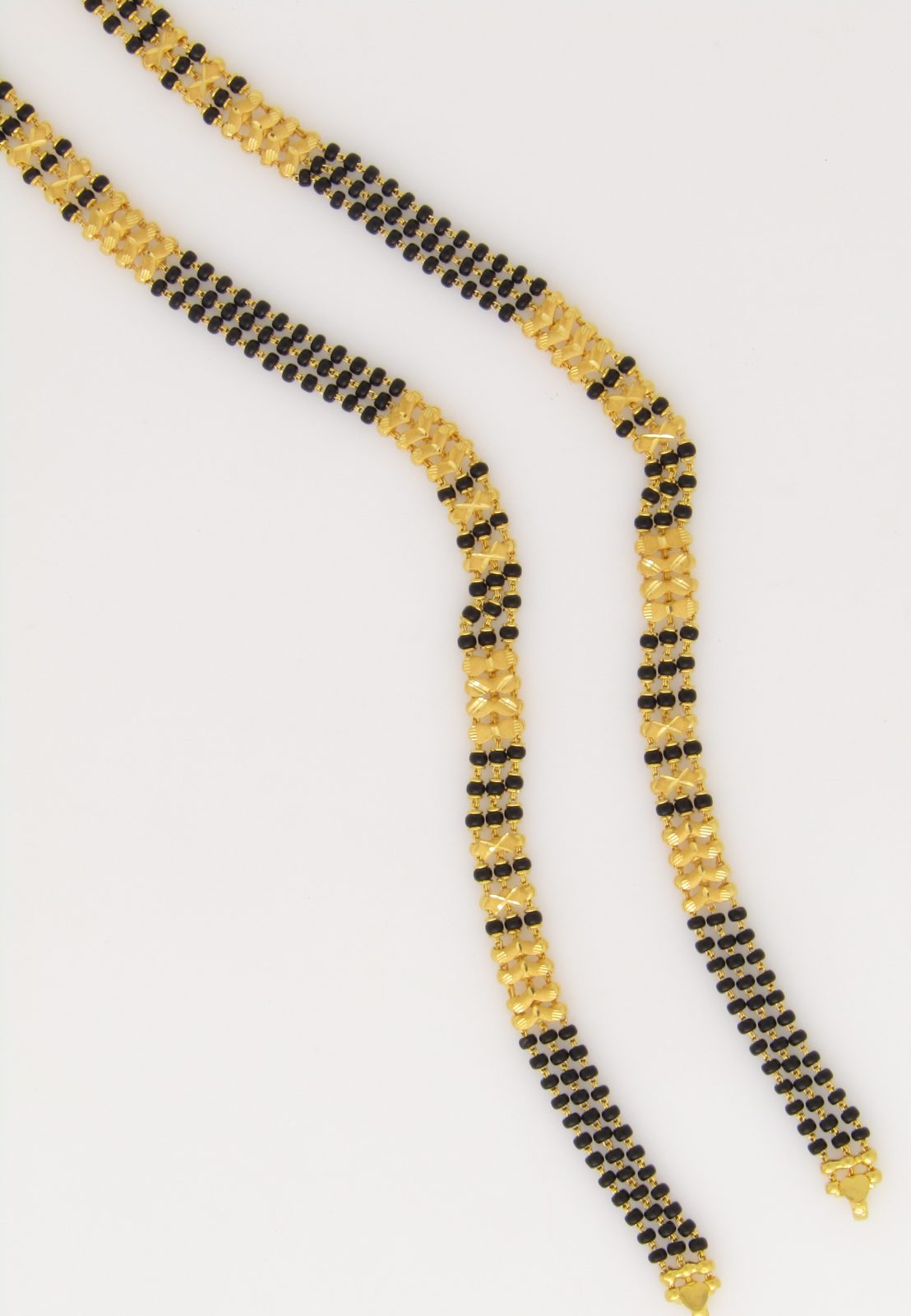 Long Black Bead Mangalsutra